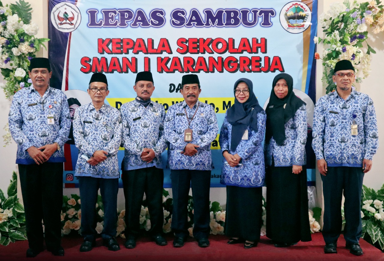 LEPAS SAMBUT KEPALA SMA NEGERI 1 KARANGREJA LEPAS SAMBUT KEPALA SMA NEGERI 1 KARANGREJA