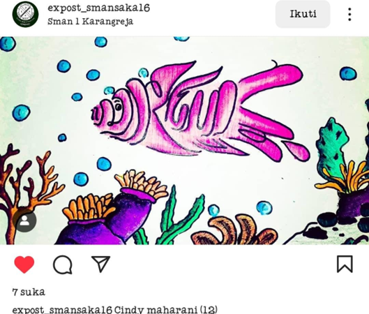 Kaligrafi Aksara Jawa Alternatif Belajar Aksara Jawa Yang Kekinian SMA Negeri 1 Karangreja